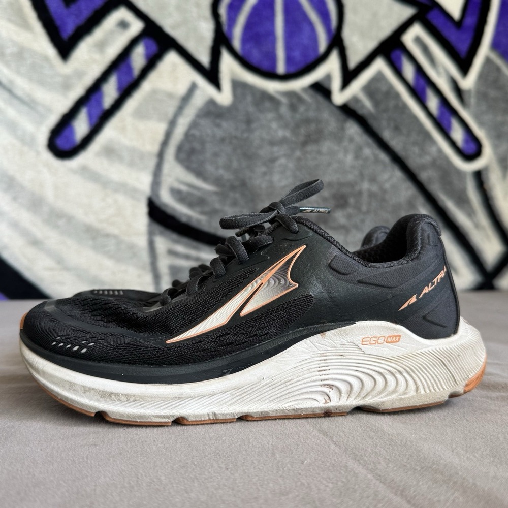 Size 6 - Altra Paradigm 6 Women's Black Coral EGO MAX Running Shoes AL0A5484000